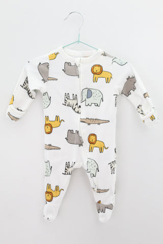MONO MANGA LARGA BEBE Masculino (0-2) Old Navy
