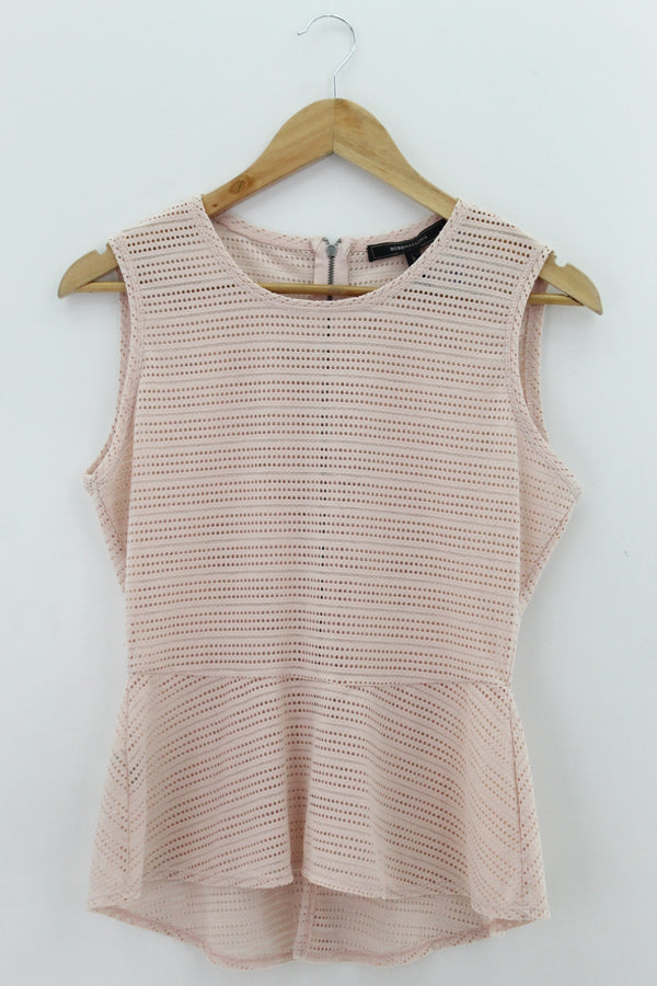 TOP Femenino BASICO SIN MANGA BCBG Maxazria