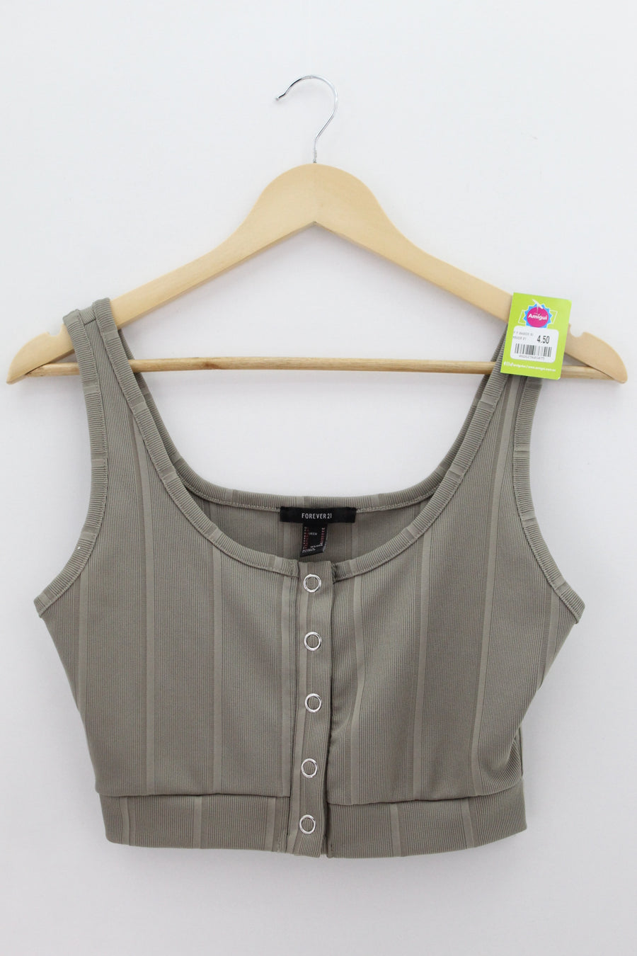 TOP Femenino BASICO SIN MANGA Forever 21