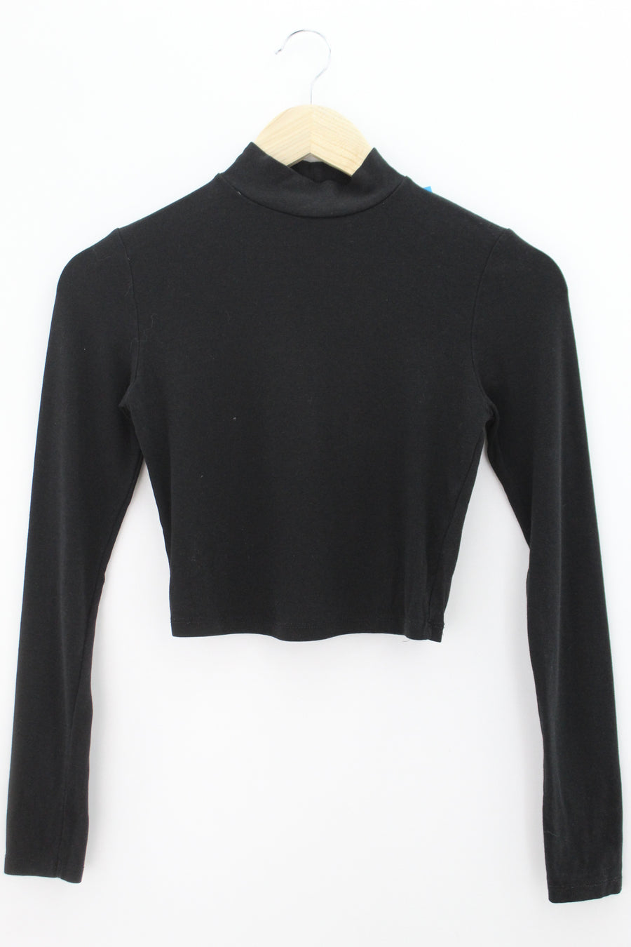 TOP Femenino BASICO CON MANGA Zara