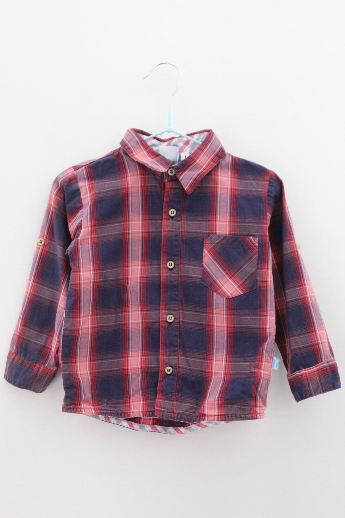 CAMISA DE BEBE MASCULINO (0-2) Bebé Sin Marca