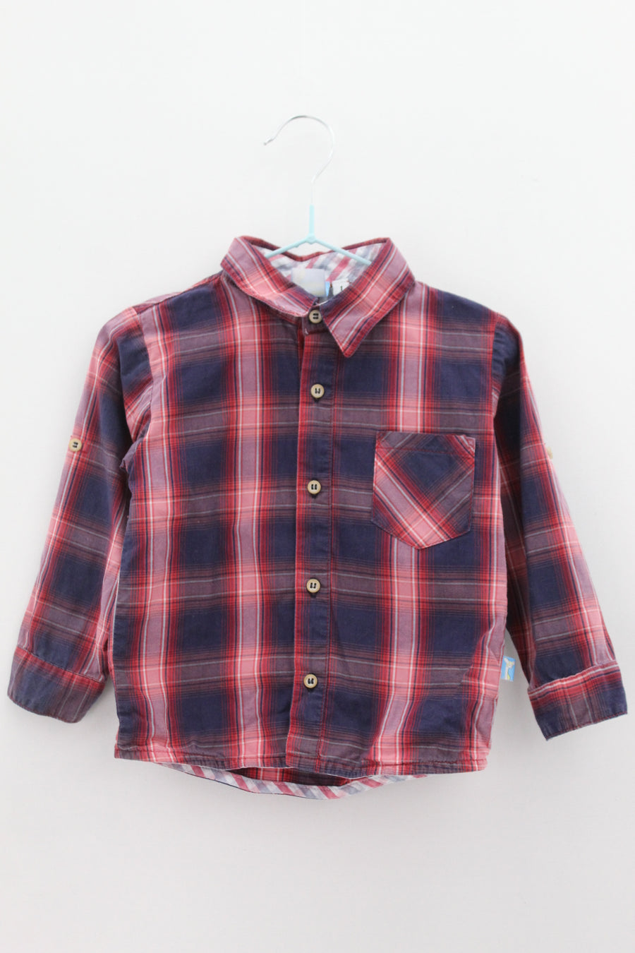 CAMISA DE BEBE MASCULINO (0-2) Bebé Sin Marca