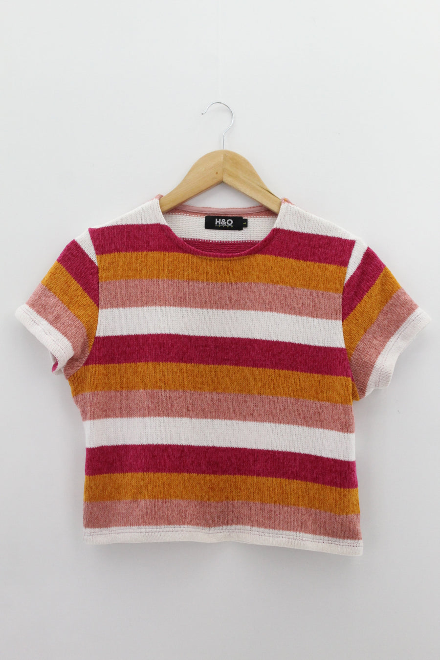 TOP Femenino BASICO CON MANGA H&O