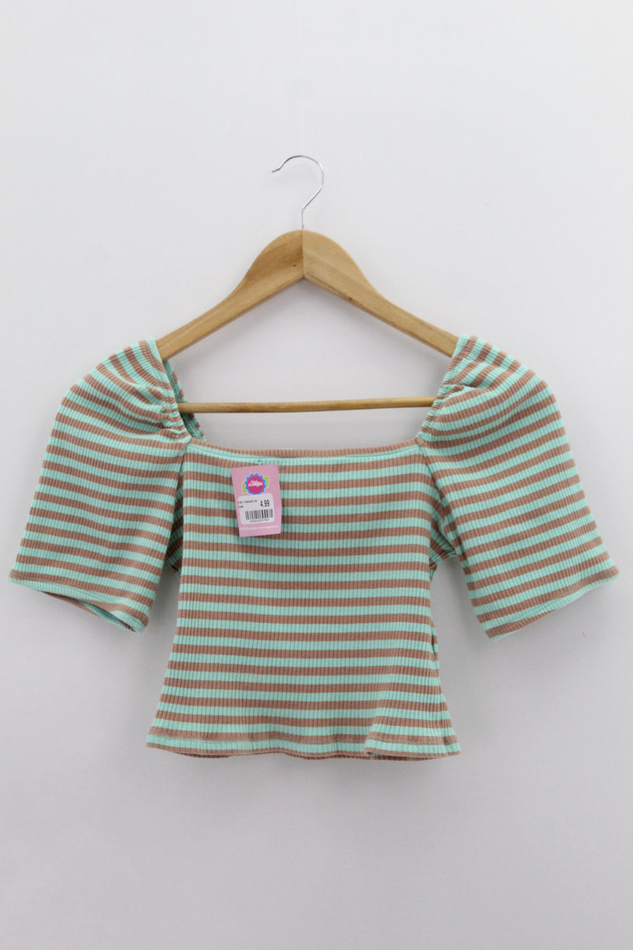 TOP Femenino BASICO CON MANGA H&O
