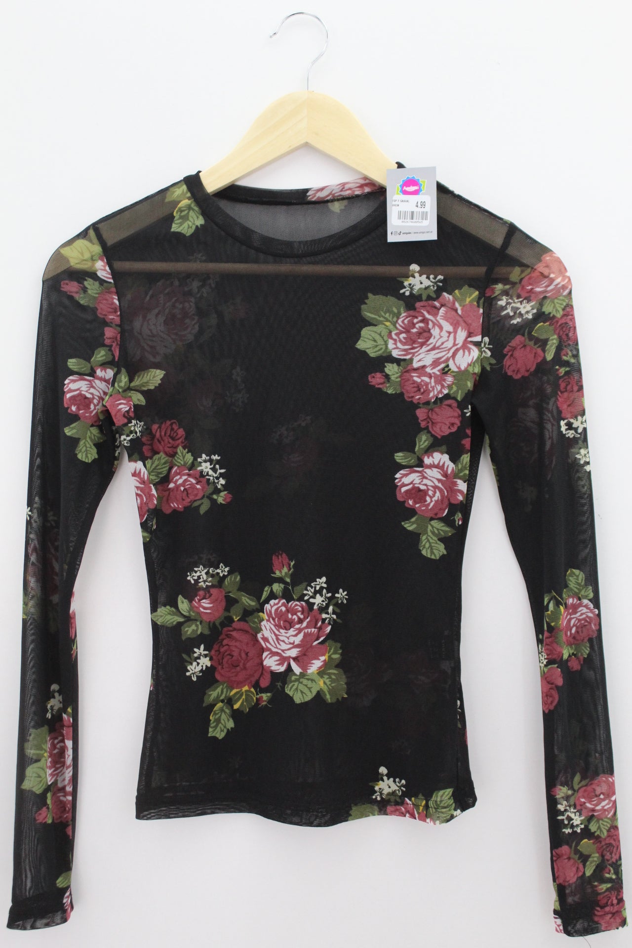 TOP Femenino CASUAL Shein