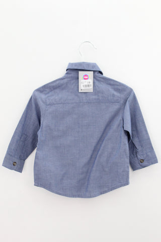 CAMISA DE BEBE Masculino (0-2) Carters