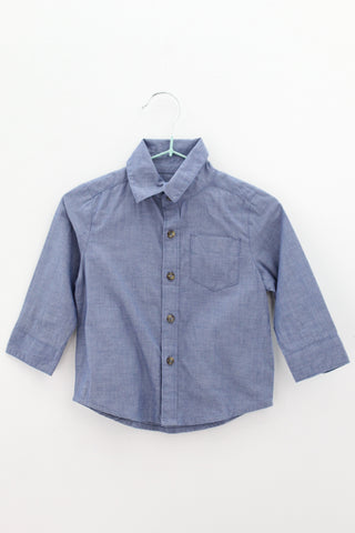 CAMISA DE BEBE Masculino (0-2) Carters