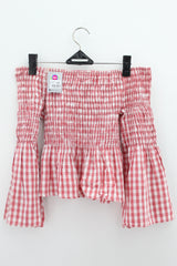 TOP Femenino BASICO CON MANGA Max Studio