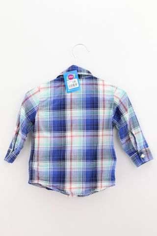 CAMISA DE BEBE Masculino (0-2) Carters