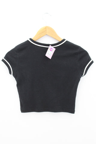 TOP Femenino BASICO CON MANGA Pull & Bear