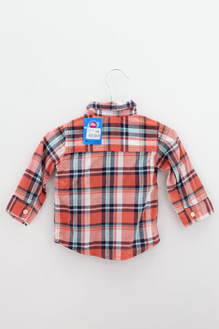 CAMISA DE BEBE Masculino (0-2) Carters
