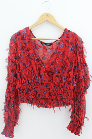 TOP Femenino CASUAL Zara