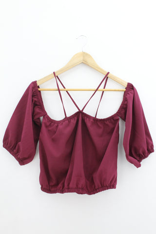 TOP Femenino BASICO CON MANGA