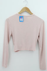 TOP Femenino BASICO CON MANGA Divided