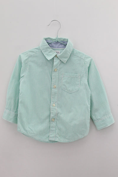 CAMISA DE BEBE Masculino (0-2) Carters