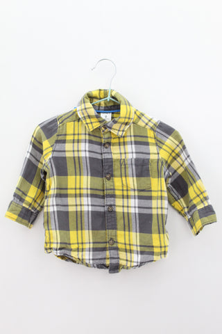 CAMISA DE BEBE Masculino (0-2) Carters