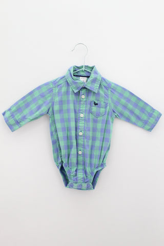 MONO MANGA CORTA BEBE Masculino (0-2) Carters