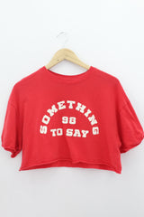 TOP Femenino CASUAL Bershka