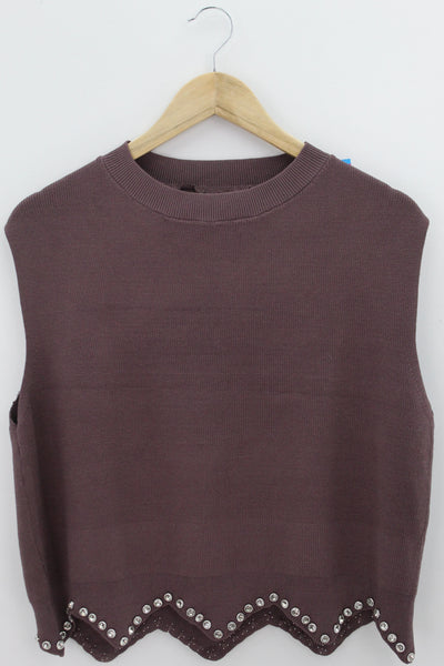 TOP Femenino BASICO SIN MANGA