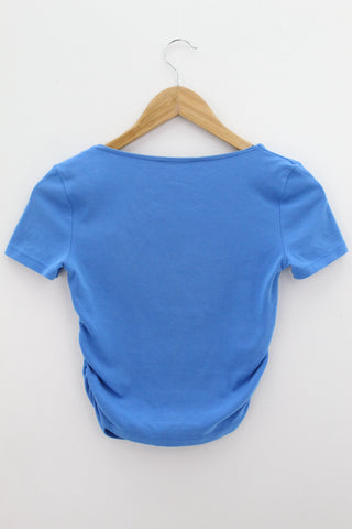 TOP Femenino BASICO CON MANGA Zara