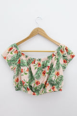 TOP Femenino BASICO CON MANGA Forever 21