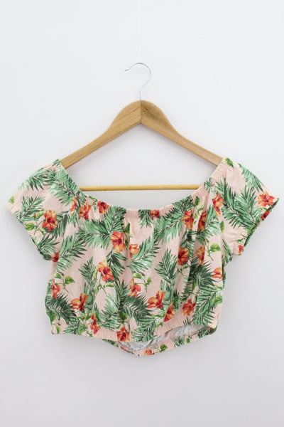 TOP Femenino BASICO CON MANGA Forever 21