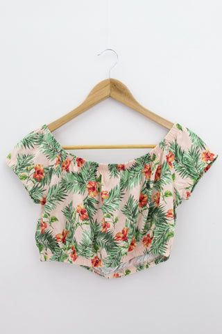 TOP Femenino BASICO CON MANGA Forever 21