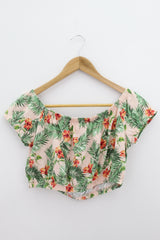 TOP Femenino BASICO CON MANGA Forever 21