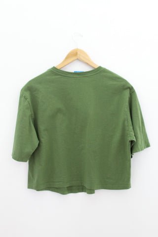 TOP Femenino BASICO CON MANGA