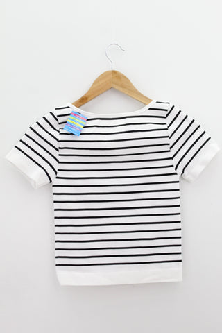 TOP Femenino BASICO CON MANGA