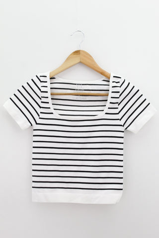 TOP Femenino BASICO CON MANGA