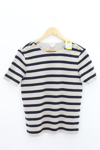 TOP Femenino BASICO CON MANGA Tommy Hilfiger