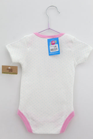 MONO MANGA CORTA BEBE Femenino (0-2)