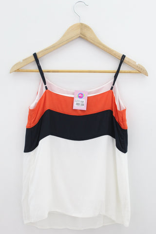 TOP Femenino BASICO SIN MANGA Banana Republic